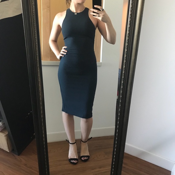 h&m midi dress us